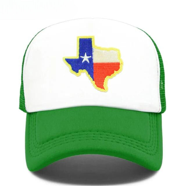 Classic Texas State Trucker Cap - Green