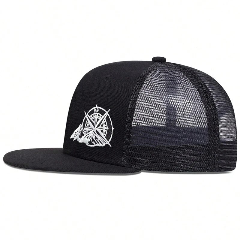 Compass Mountain Trucker Hat - Side 