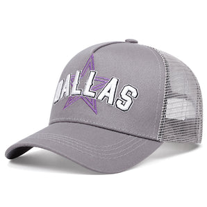 Dallas Unisex Trucker Hat - Gray