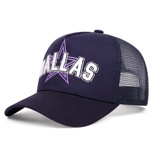 Dallas Unisex Trucker Hat - Navy