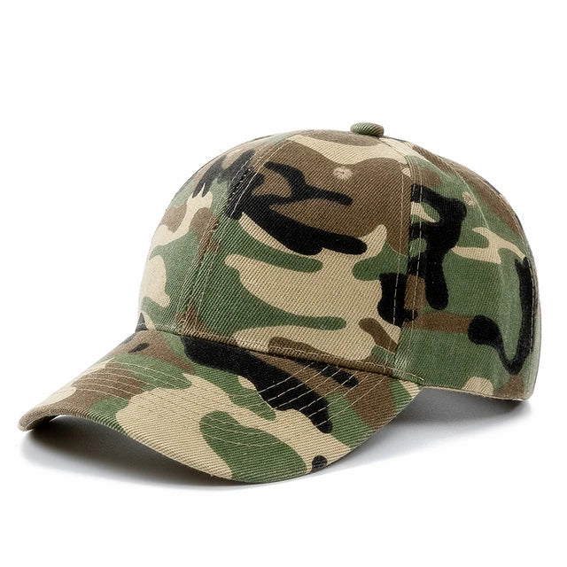 Digital Camo Baseball Hat - Light Green
