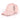 Edgy Baseball Cap with Metal Ring Accents – Pink