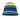 Elegant Rainbow Striped Crochet Bucket Hat - Rainbow 1