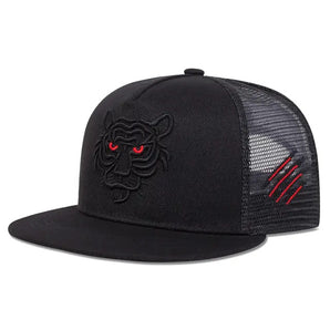 Fierce Tiger Trucker Hat - Black 