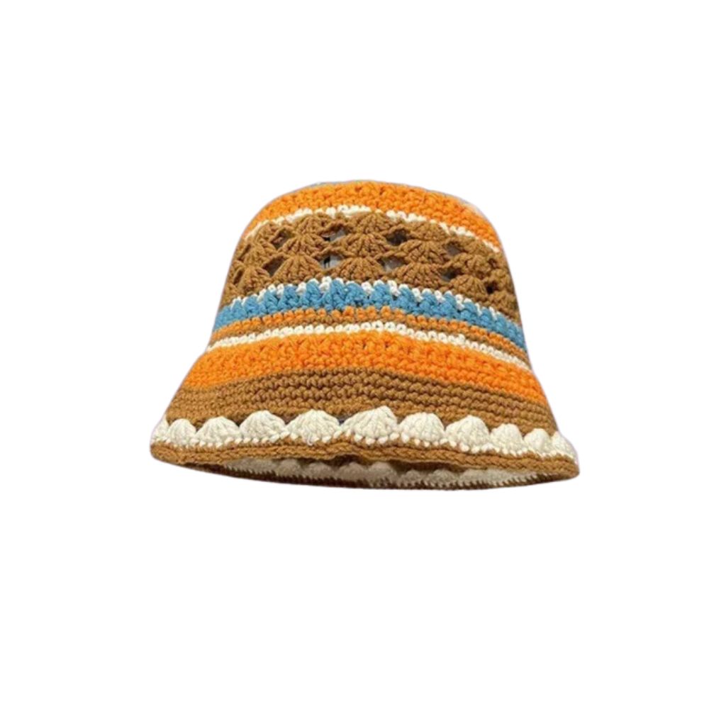 Fresh Fields Crochet Bucket Hat - 1