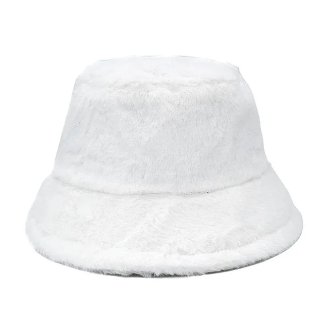 FurHaven Luxe Bucket Hat - White