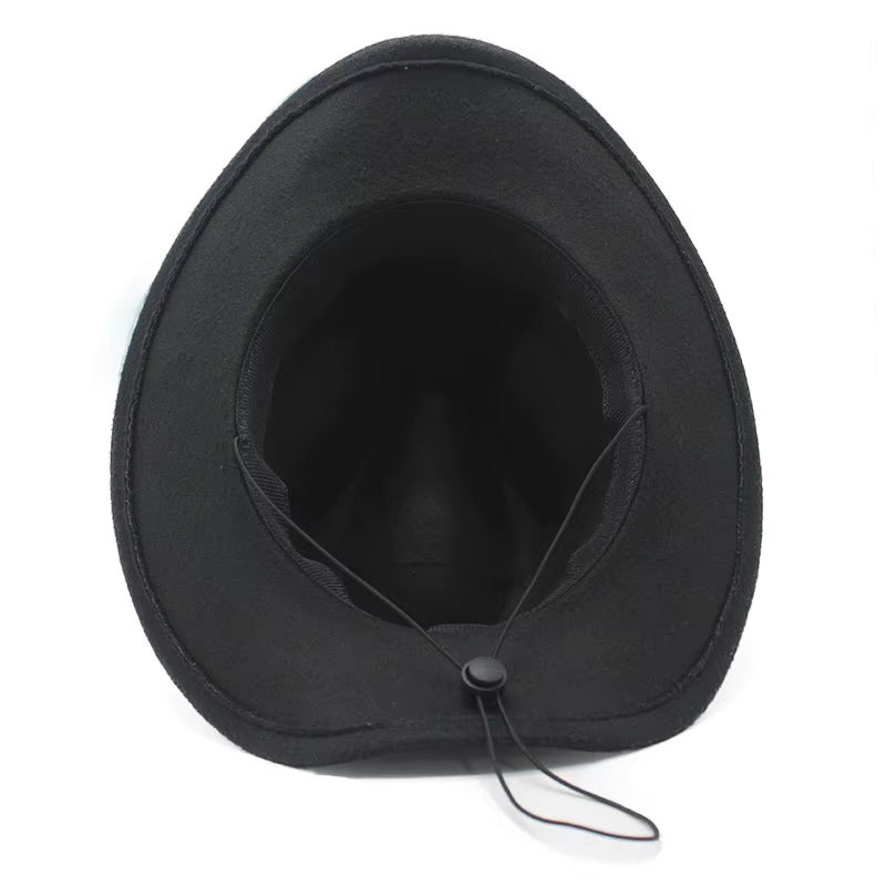 Jack Twist Humpback Felt Cowboy Hat - Fushia