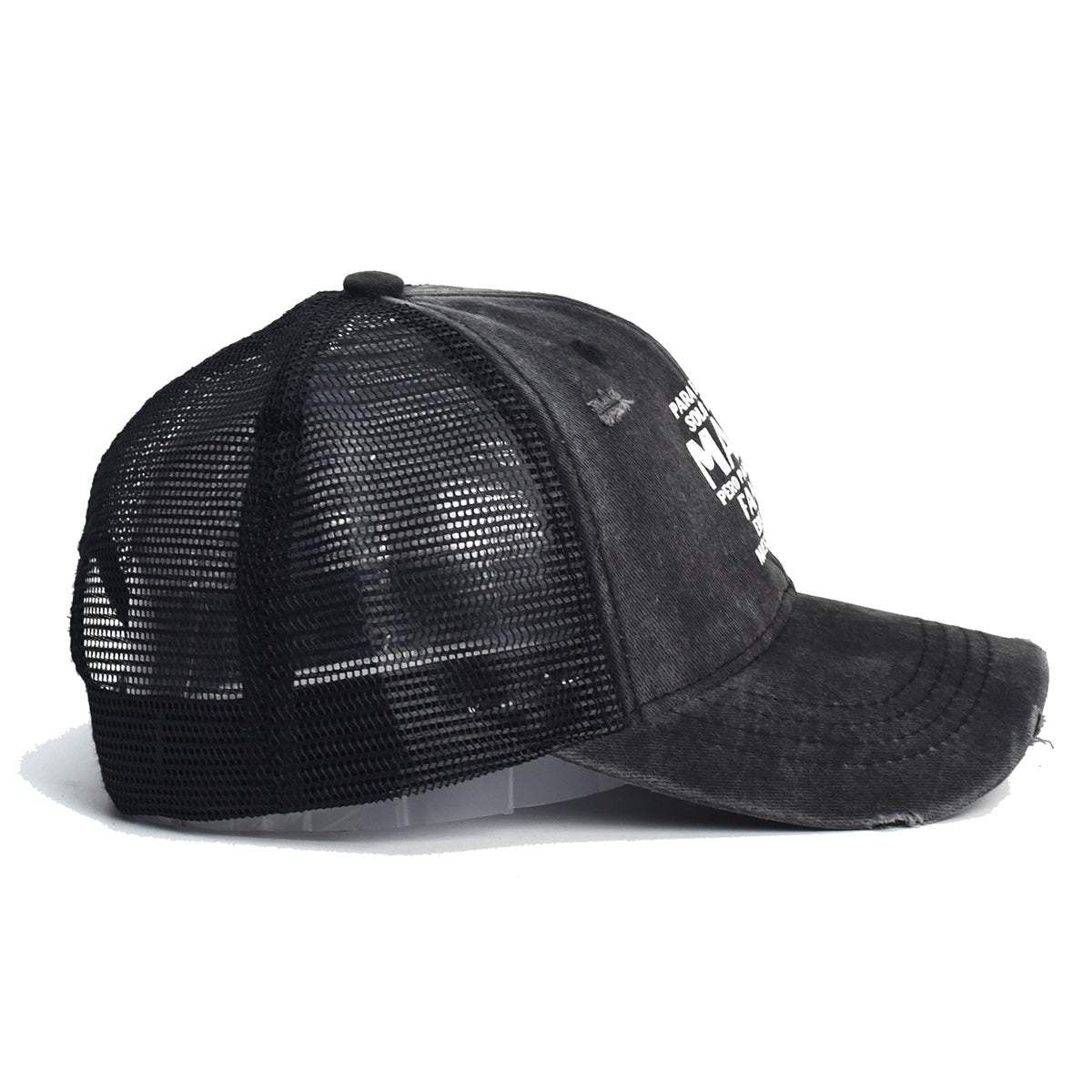Heartfelt MAMA Trucker Hat - Side