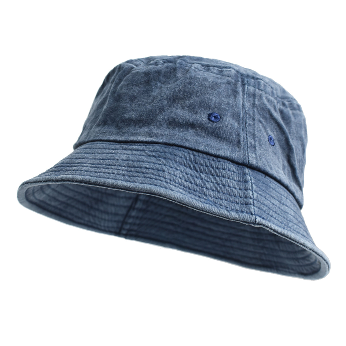 HeritageEdge Vintage Bucket Hat - Blue
