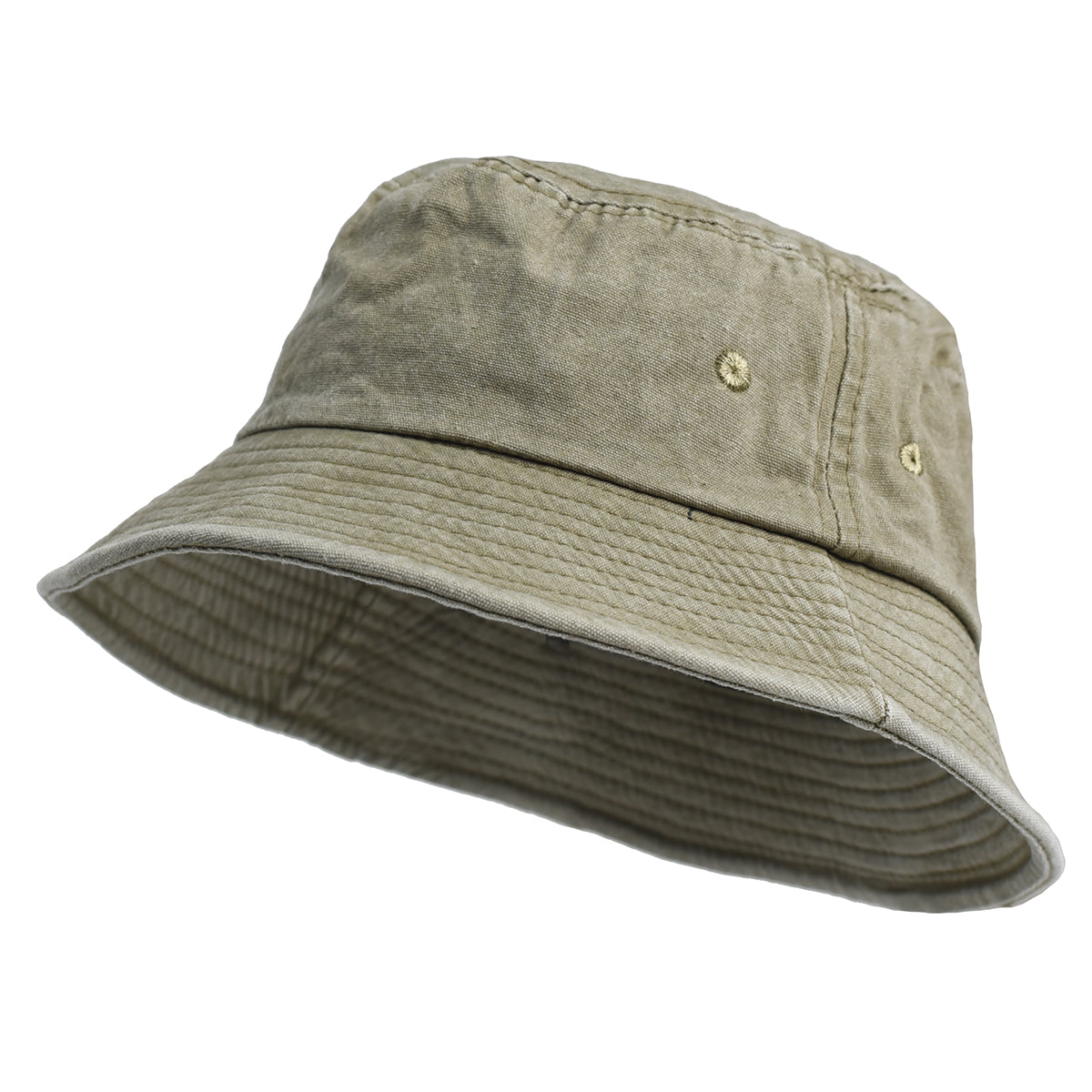 HeritageEdge Vintage Bucket Hat - Khaki