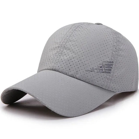  High-Performance Sports Baseball Cap - Gray