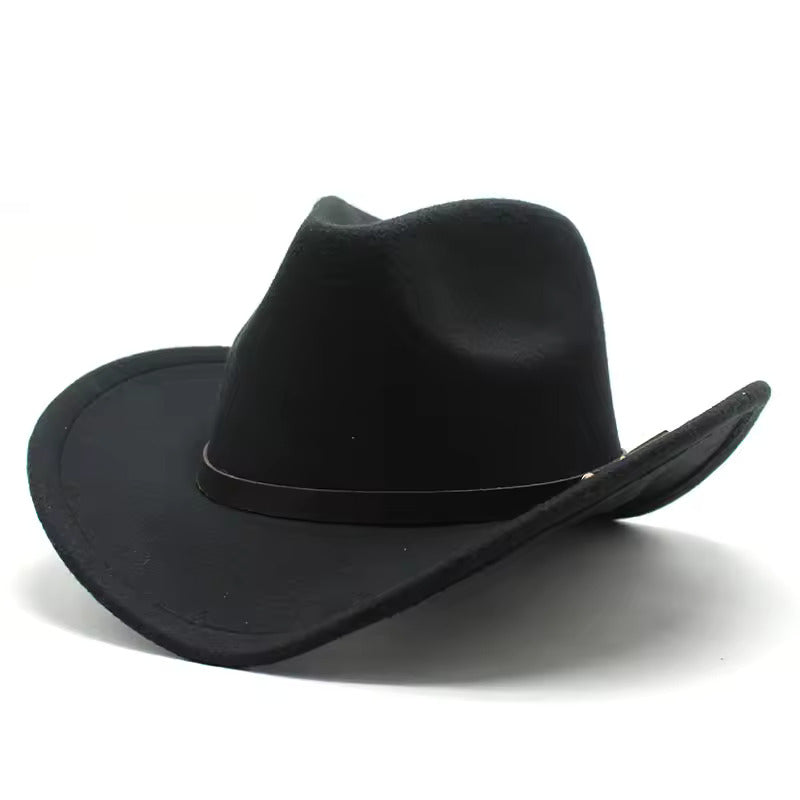 Jack Twist Humpback Felt Cowboy Hat - Black