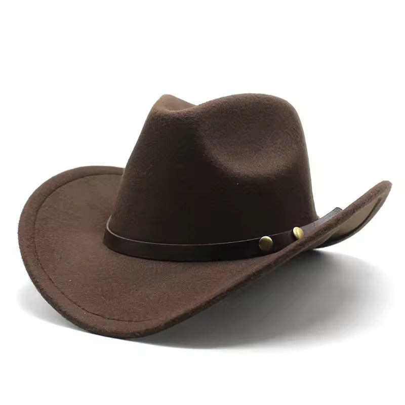 Jack Twist Humpback Felt Cowboy Hat - Brown