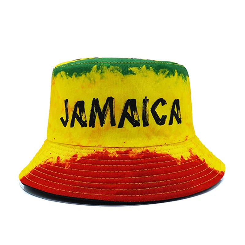 Jamaica-Inspired Bucket Hat