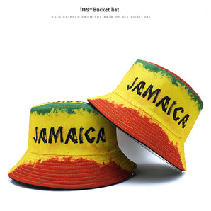 Jamaica-Inspired Bucket Hat - Yellow Hat