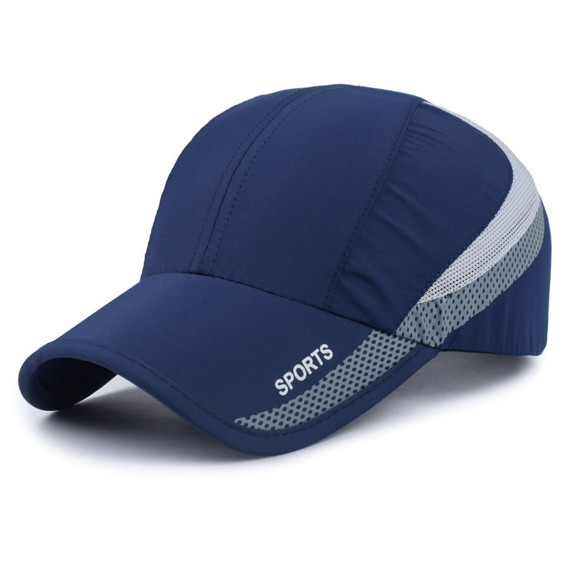 Lightweight Breathable Baseball Cap – Navy 