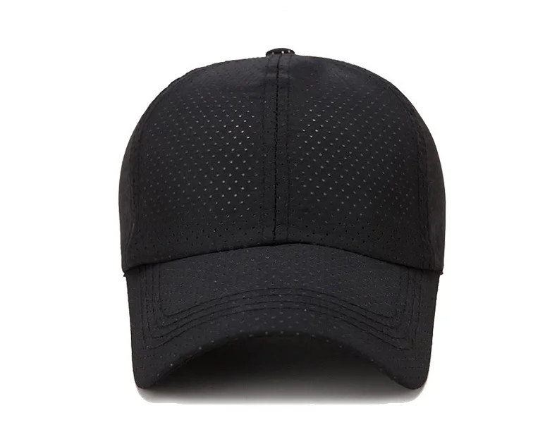 Lightweight Perforated Sports Cap – Front