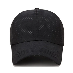 Lightweight Perforated Sports Cap – Front