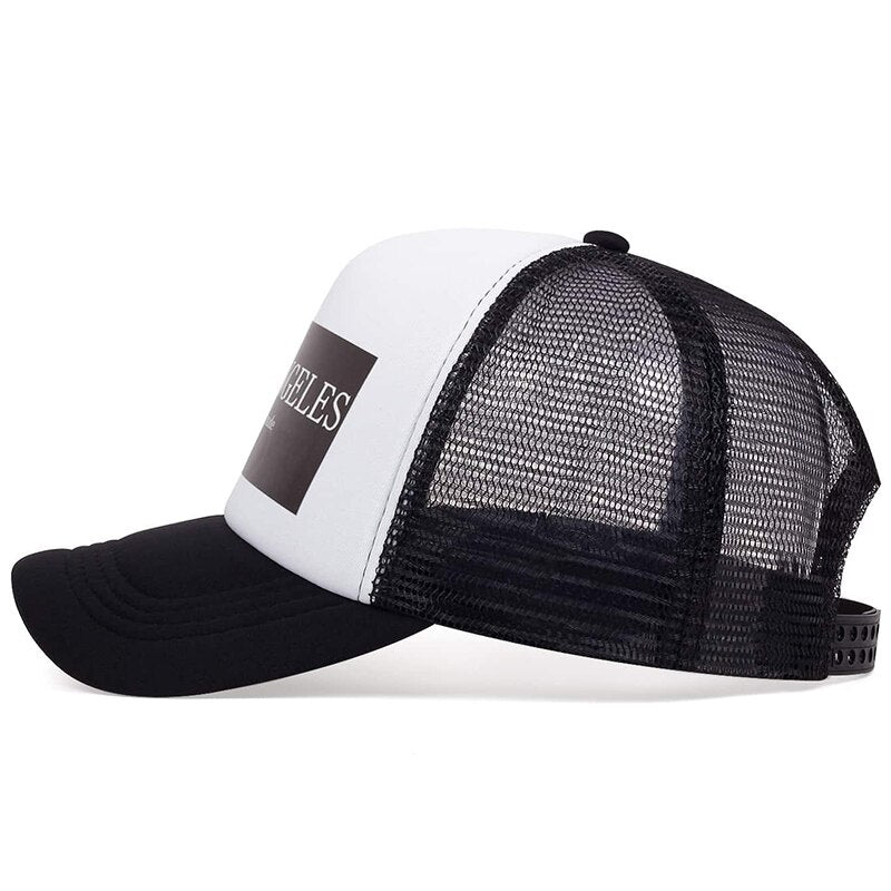 Los Angeles Vintage Trucker Hat - Side 