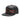 Luxury Snakeskin Snapback Hat  - Black