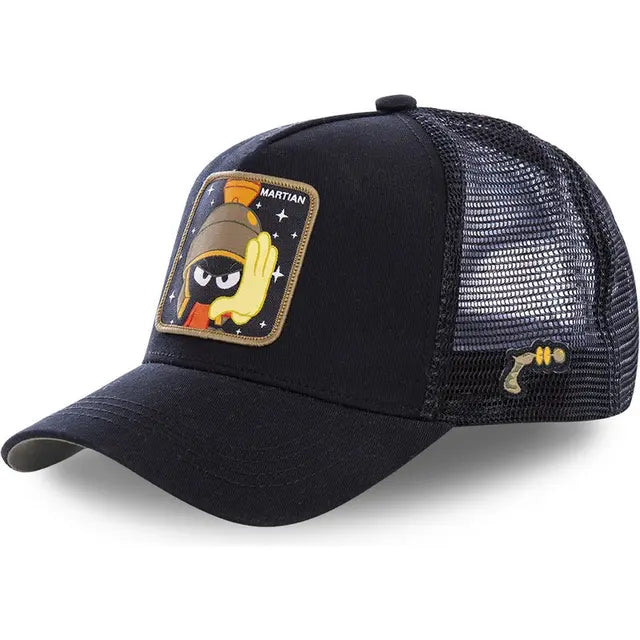 Martian Patch Trucker Hat - Black