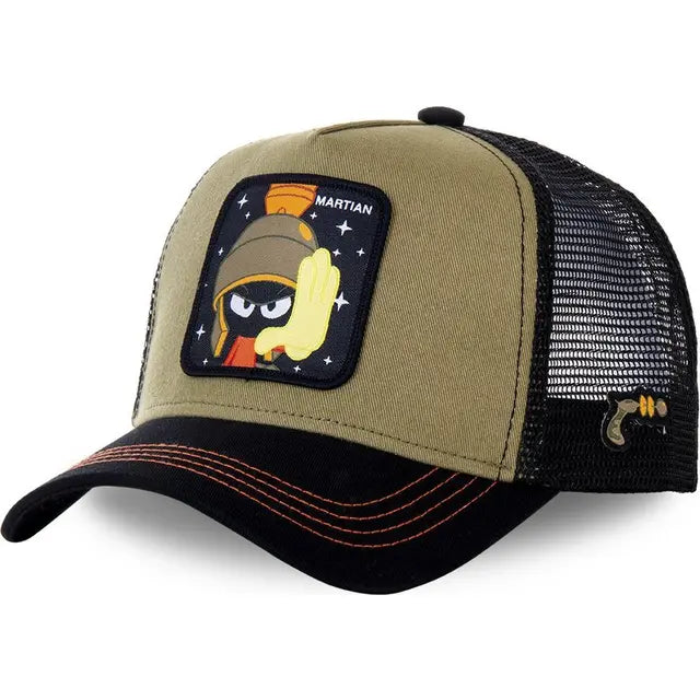 Martian Patch Trucker Hat - Khaki