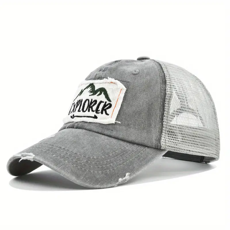 Mountain Explorer Trucker Hat - GRAY