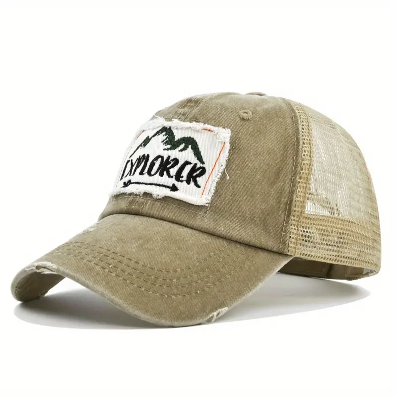 Mountain Explorer Trucker Hat - Khaki