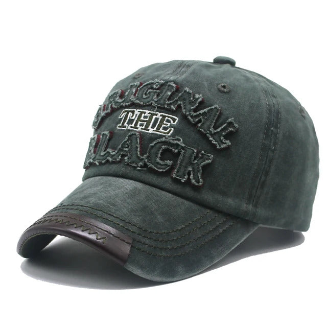 Original The Lack Washed Baseball Cap - Army Green