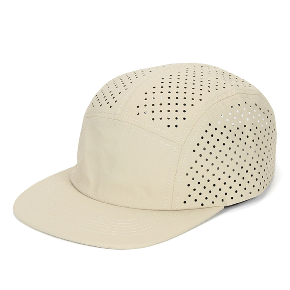 Performance Perforated 5-Panel Hat - Khaki