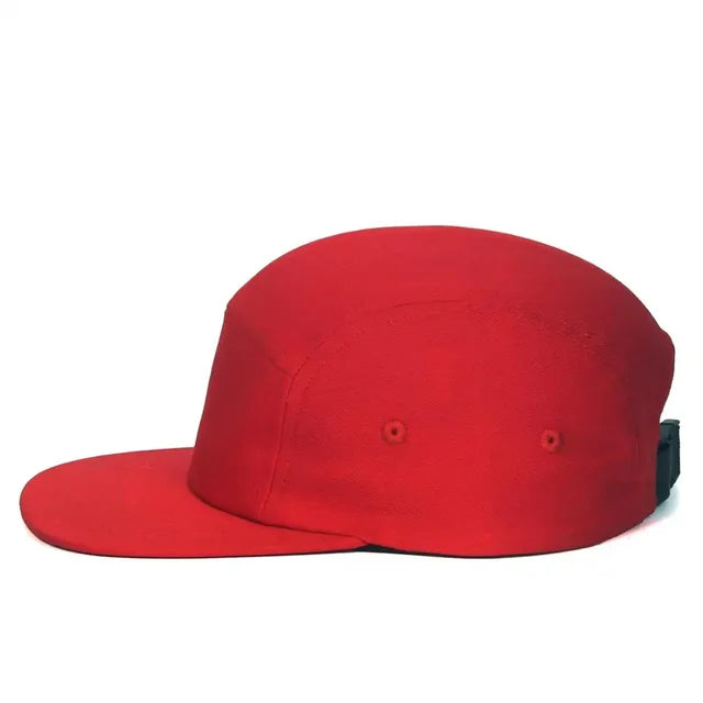 Versatile 5-Panel Caps - Fushia
