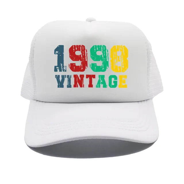 Vintage 1998 Trucker Hat  - Fushia
