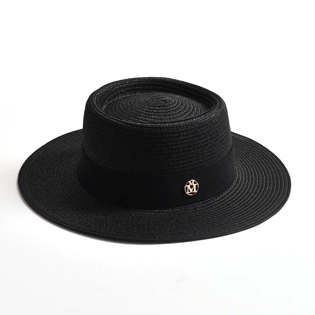 Sunny Escape Summer Straw Hat - Fushia