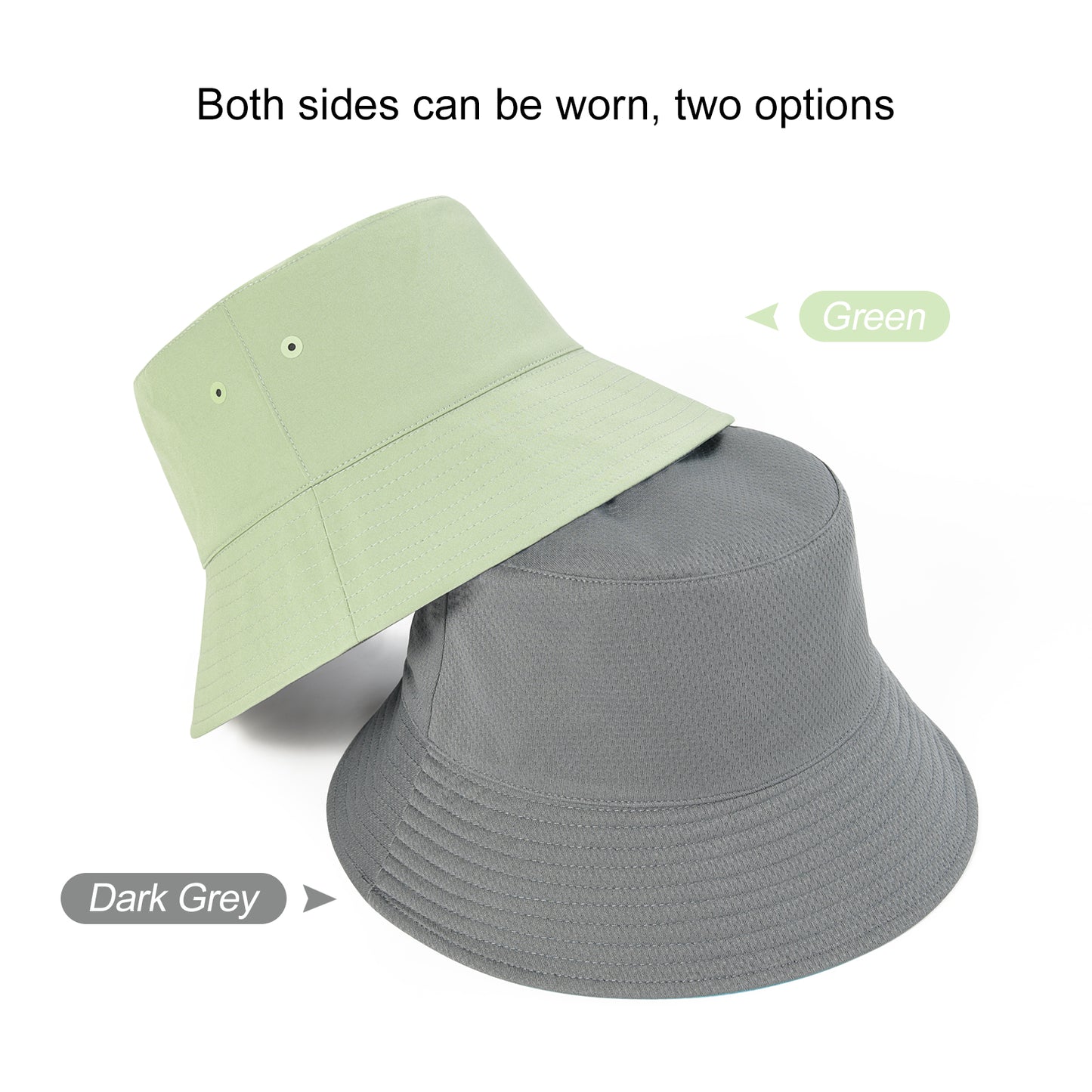 Skyline Sun Bucket Hat - Inside Outside