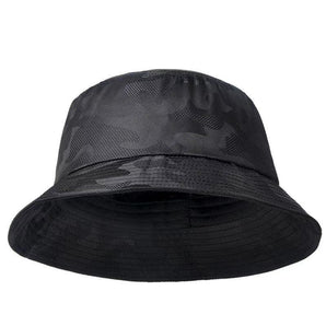 StealthShade Camo Bucket Hat - Black