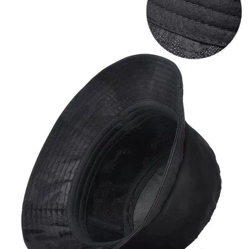 StealthShade Camo Bucket Hat brim view