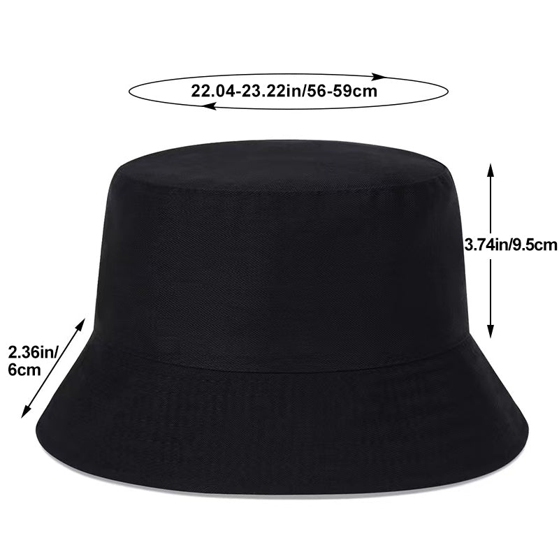 StealthShade Camo Bucket Hat measurements