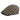 Striped Vintage Flat Cap - Brown 