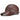 The Legacy Leather Baseball Cap with Earflaps - Red Brown