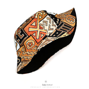 Tribal Tapestry Bucket Hats Side Display