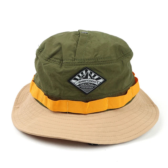 Two-Tone Portable Adventure Bucket Hat - Army Green