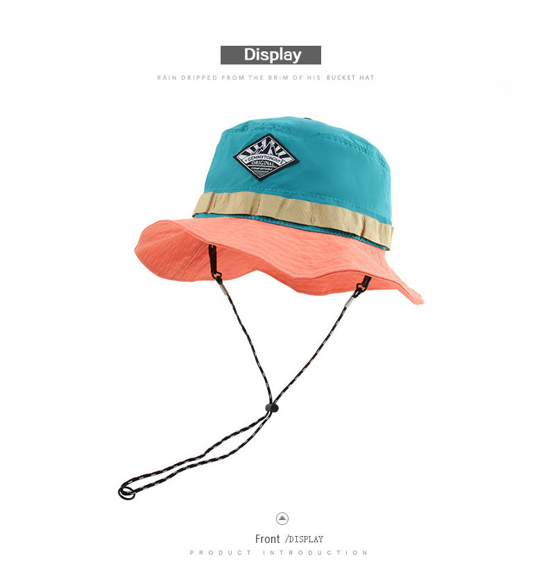 Two-Tone Portable Adventure Bucket Hat - Display