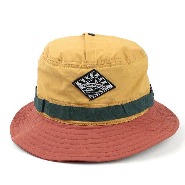 Two-Tone Portable Adventure Bucket Hat - Yellow