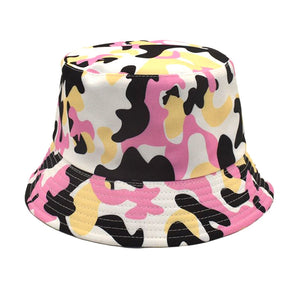 Urban Camo Bucket Hat - Pink