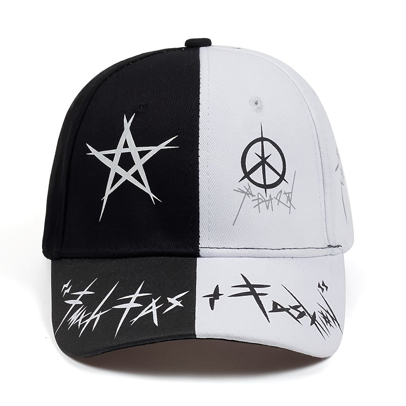 Urban Edge Printed Baseball Cap - Front