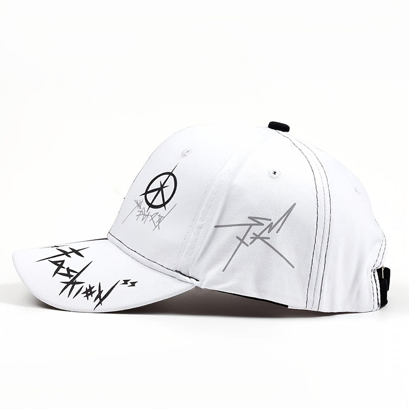 Urban Edge Printed Baseball Cap - Side