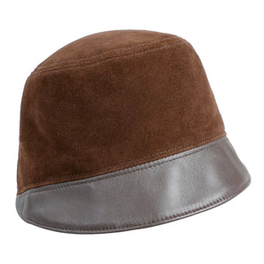 VelvetPelt Luxe Fur Bucket - Brown