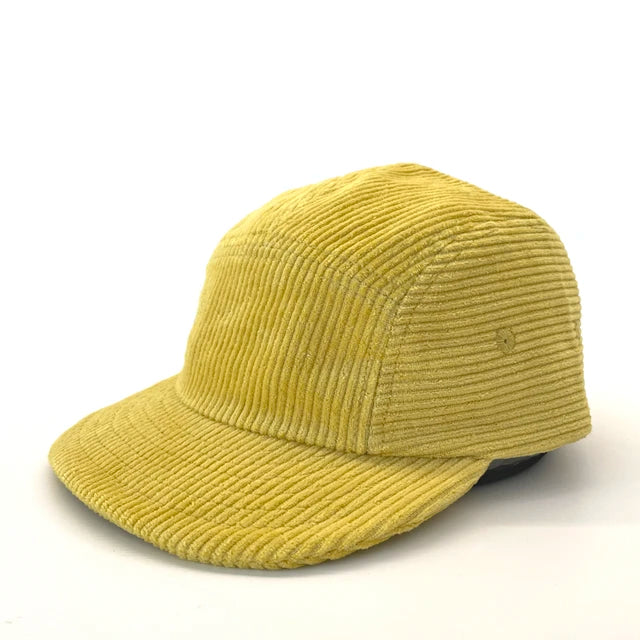 Versatile Corduroy Caps - Yellow