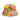 Vibrant Swirl Faux Fur Bucket Hat - Style 2