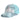Vibrant Tie-Dye Ponytail Baseball Trucker Hat - Sky Blue